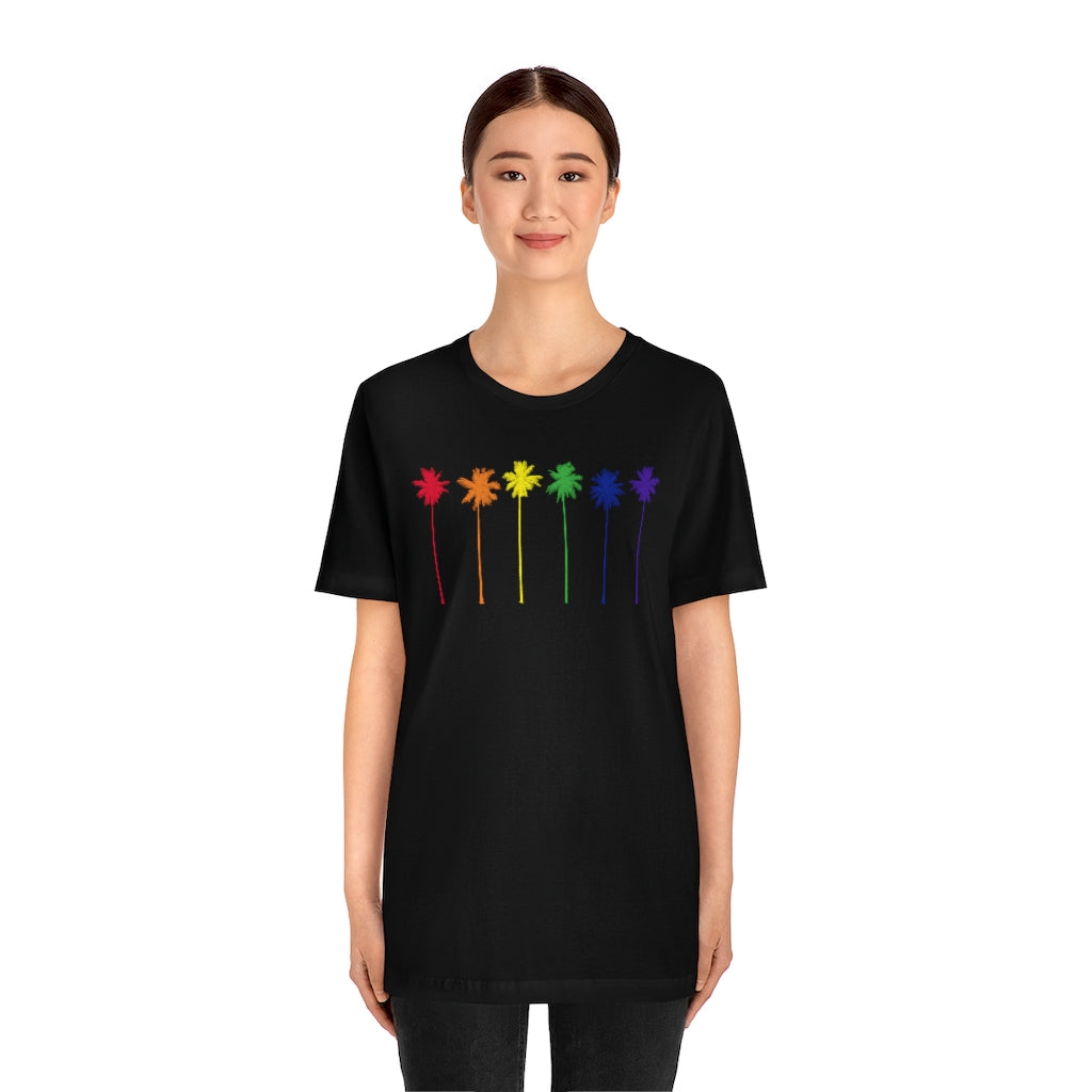 Pride Palm Trees Unisex T-Shirt