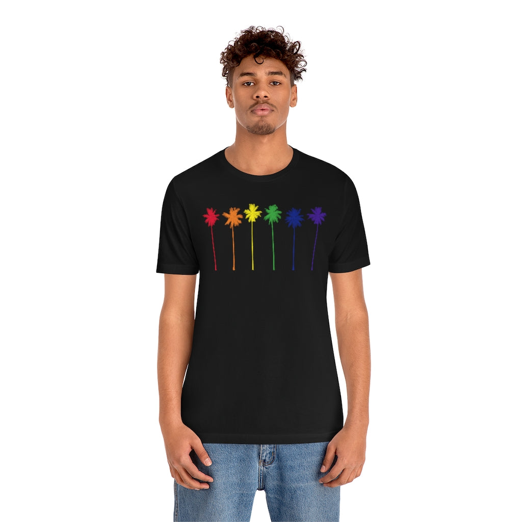 Pride Palm Trees Unisex T-Shirt