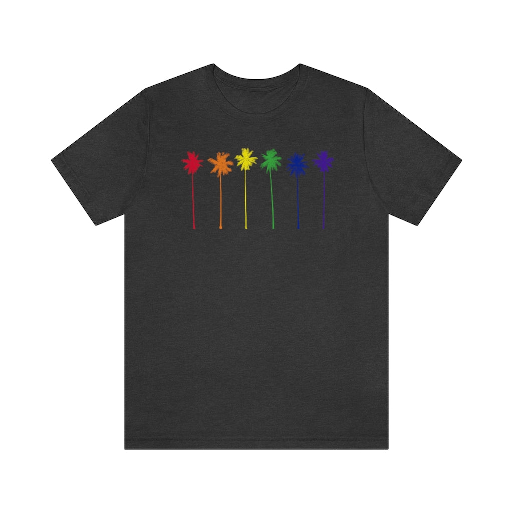 Pride Palm Trees Unisex T-Shirt