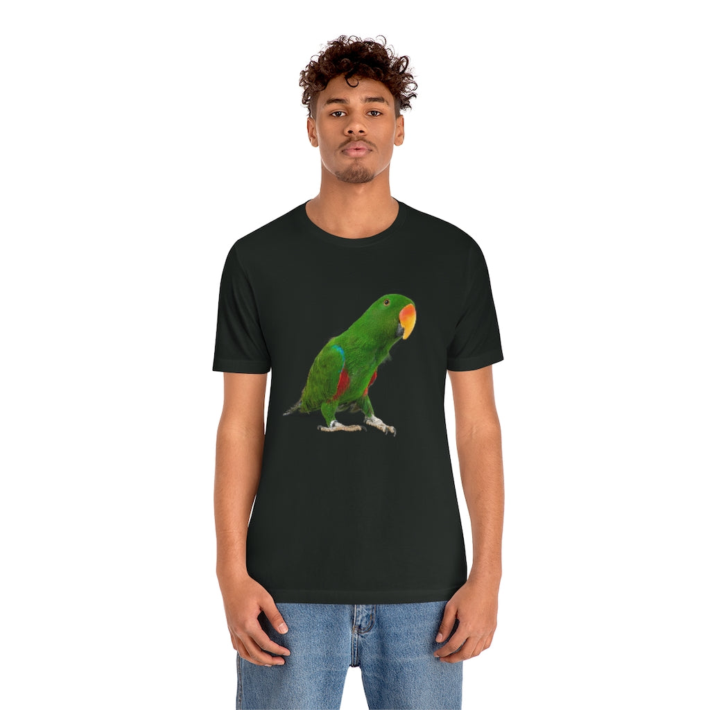 Green Parrot Unisex Jersey Short Sleeve Tee