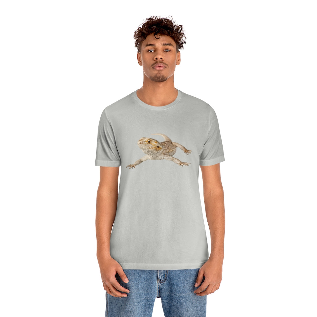 Bearded Dragon Reptile Unisex Jersey Short Sleeve Tee