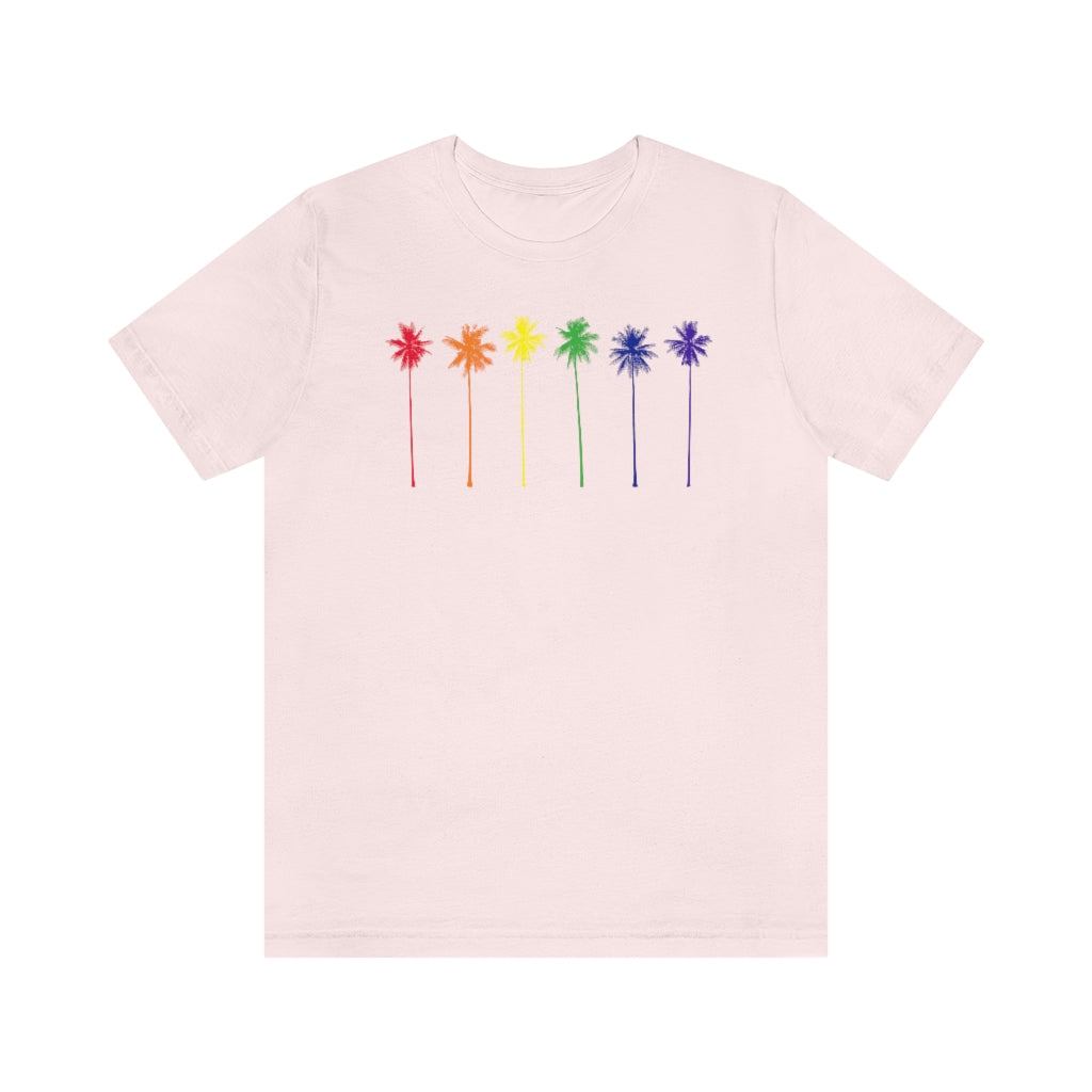 Pride Palm Trees Unisex T-Shirt