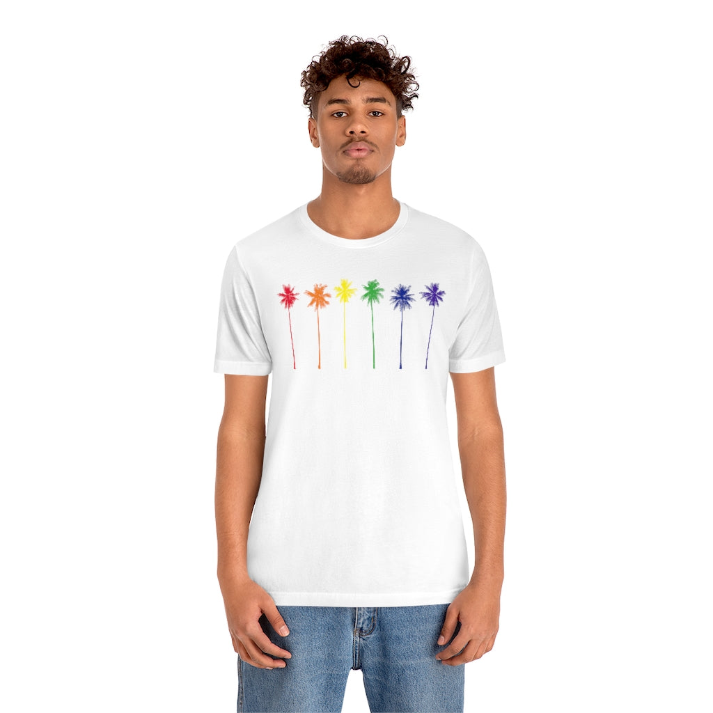 Pride Palm Trees Unisex T-Shirt