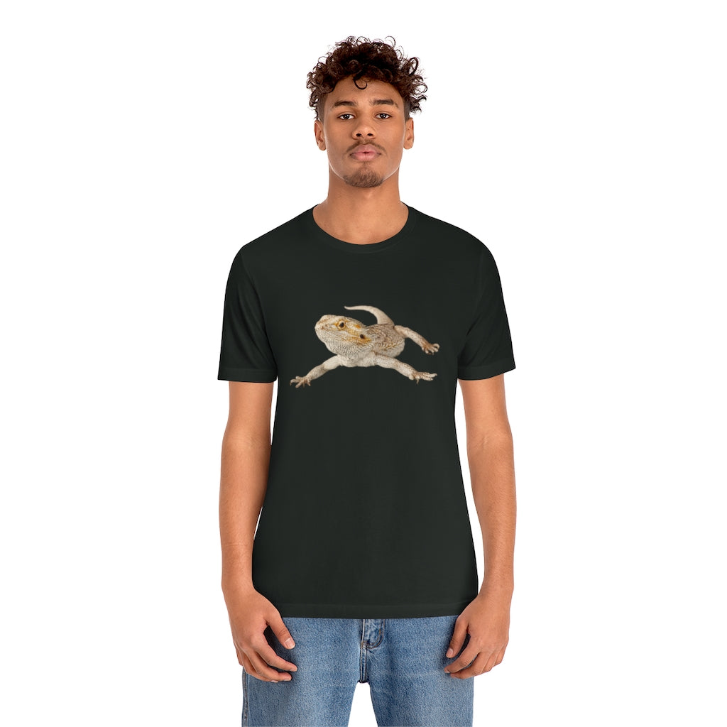 Bearded Dragon Reptile Unisex Jersey Short Sleeve Tee