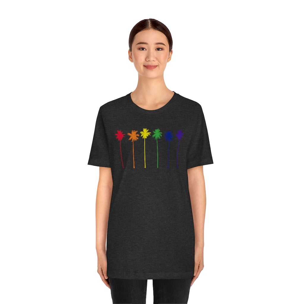 Pride Palm Trees Unisex T-Shirt