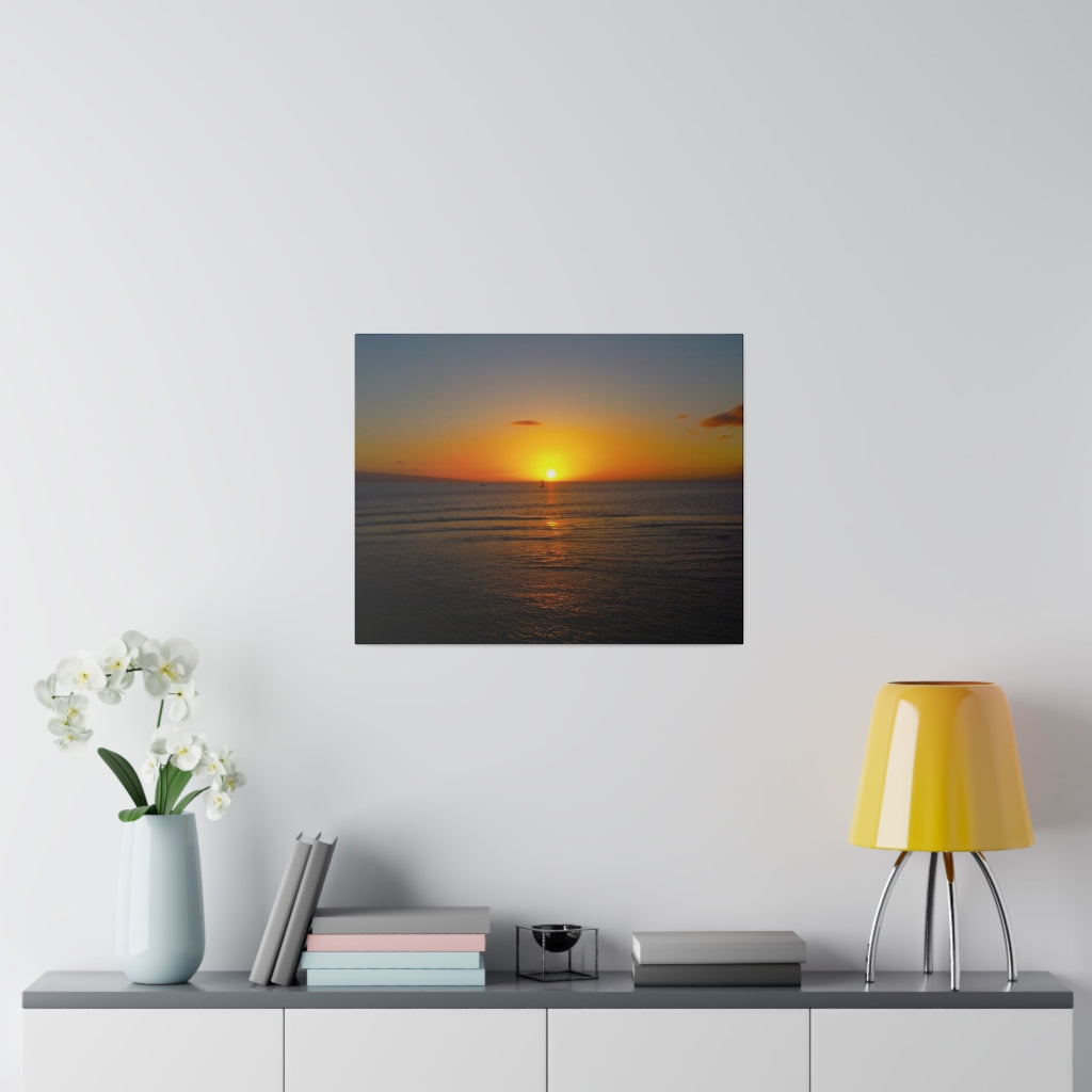 "Maui Sunsets #2" Landscape Photography Wall Art