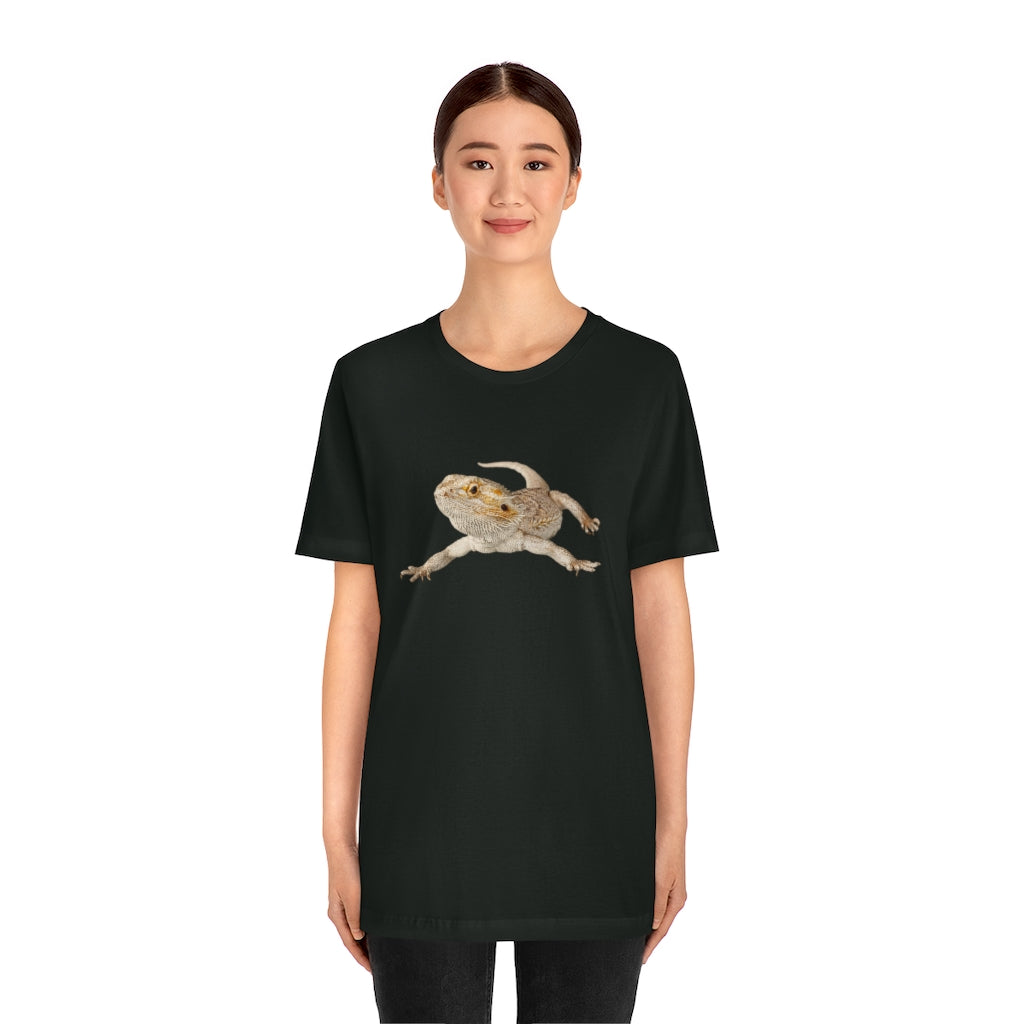 Bearded Dragon Reptile Unisex Jersey Short Sleeve Tee