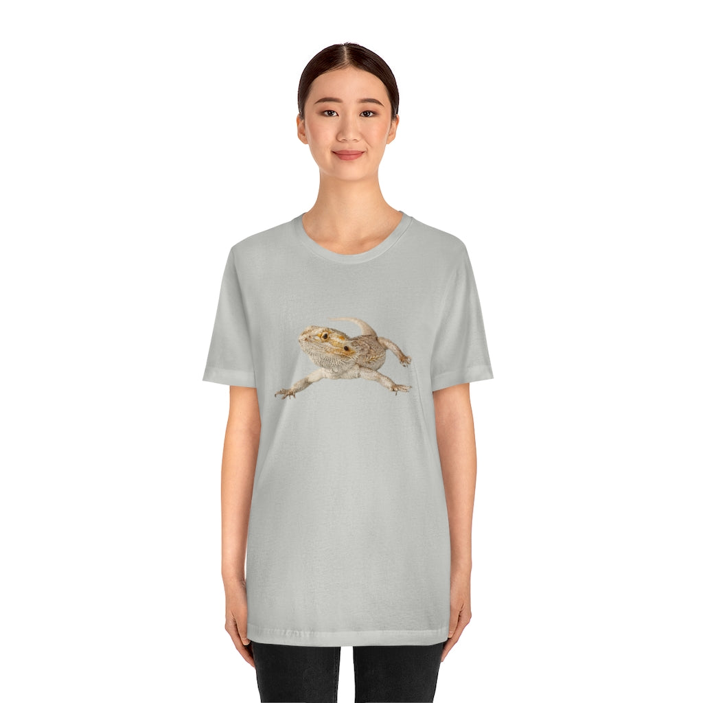 Bearded Dragon Reptile Unisex Jersey Short Sleeve Tee