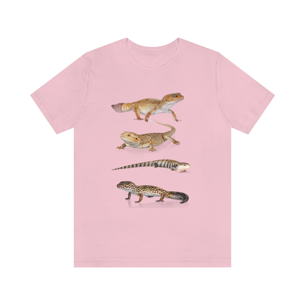 Lizard Reptile Unisex Jersey Short Sleeve Tee