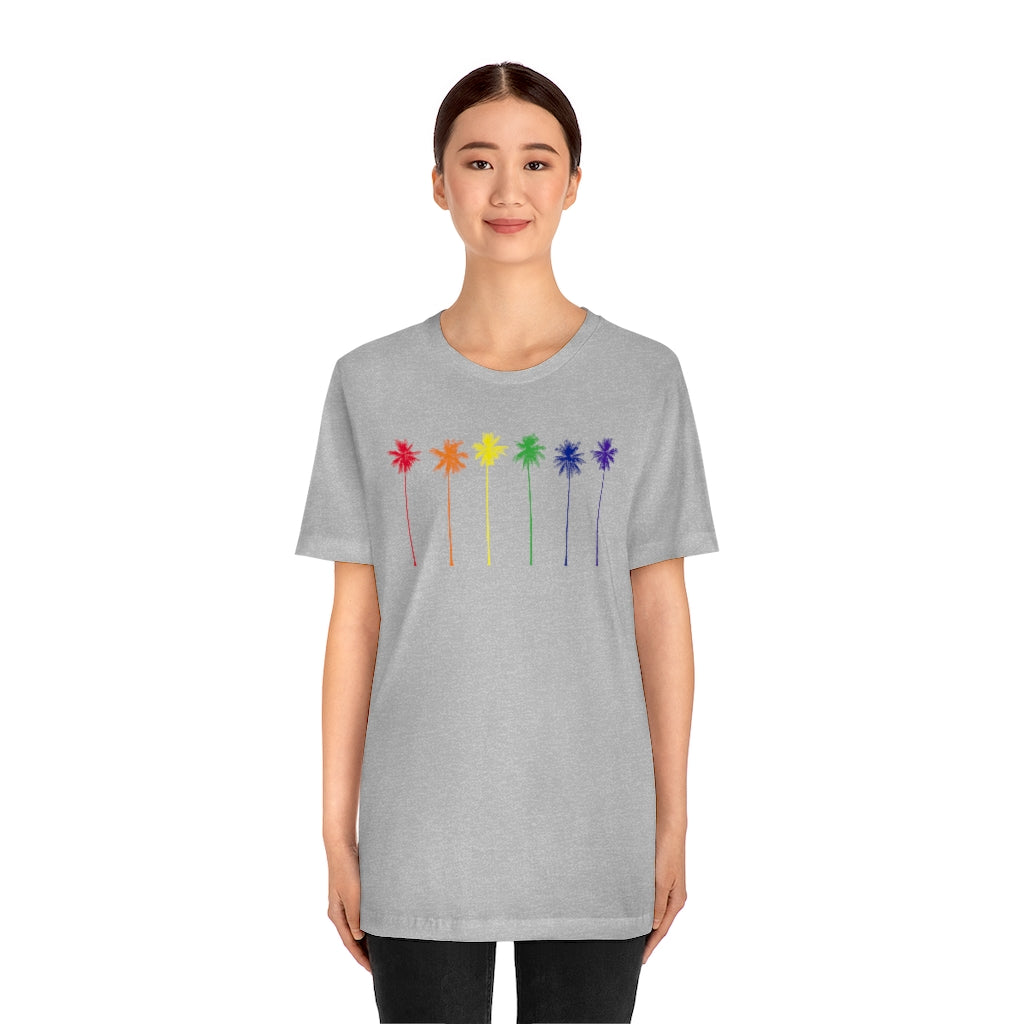 Pride Palm Trees Unisex T-Shirt