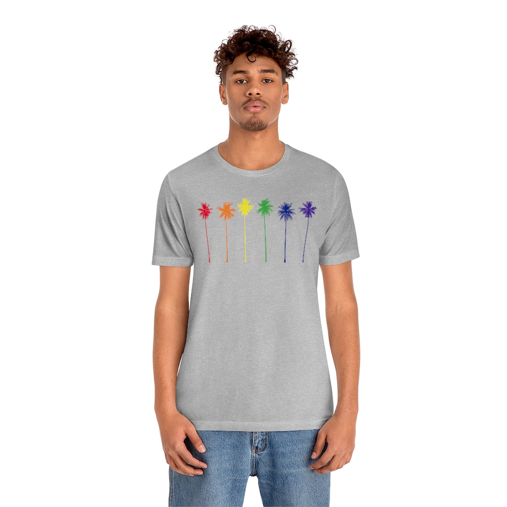 Pride Palm Trees Unisex T-Shirt