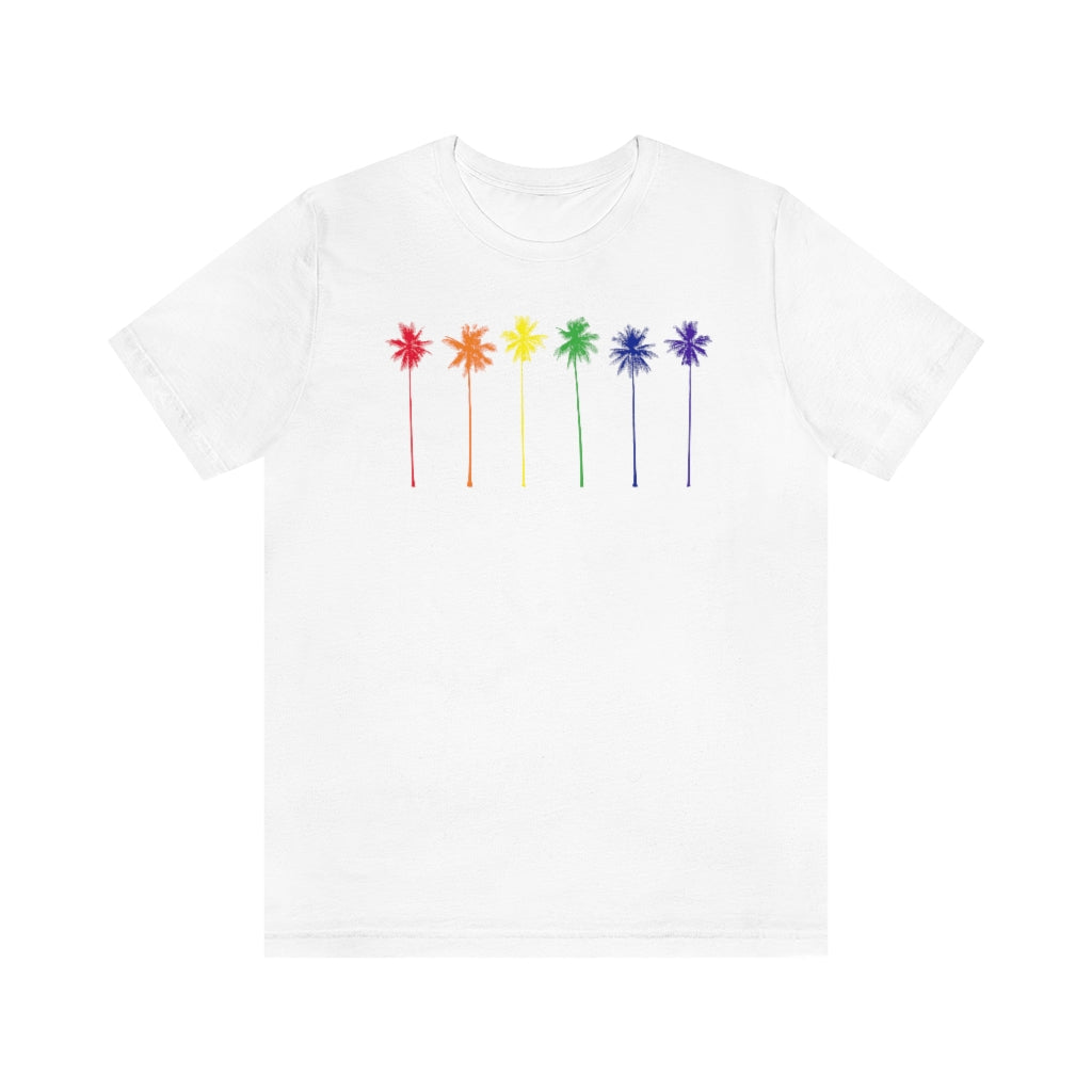 Pride Palm Trees Unisex T-Shirt