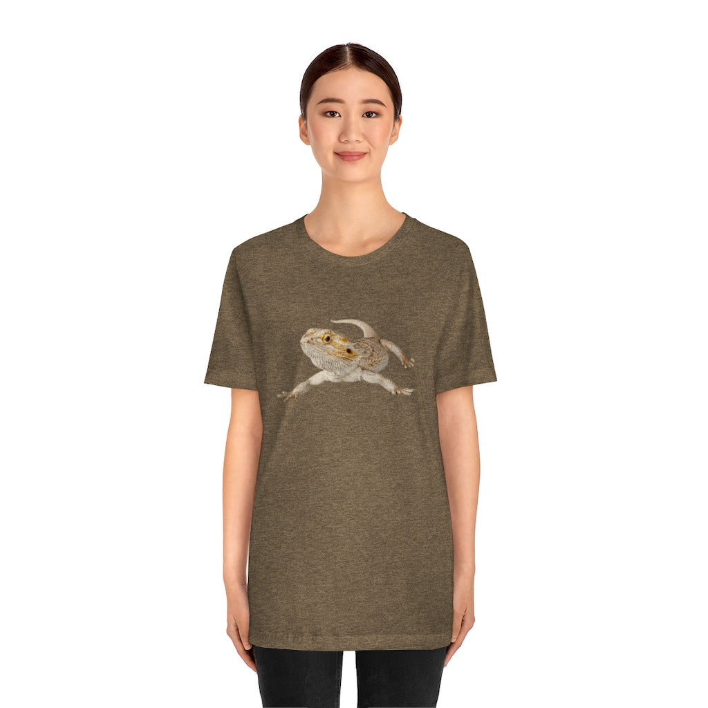 Bearded Dragon Reptile Unisex Jersey Short Sleeve Tee