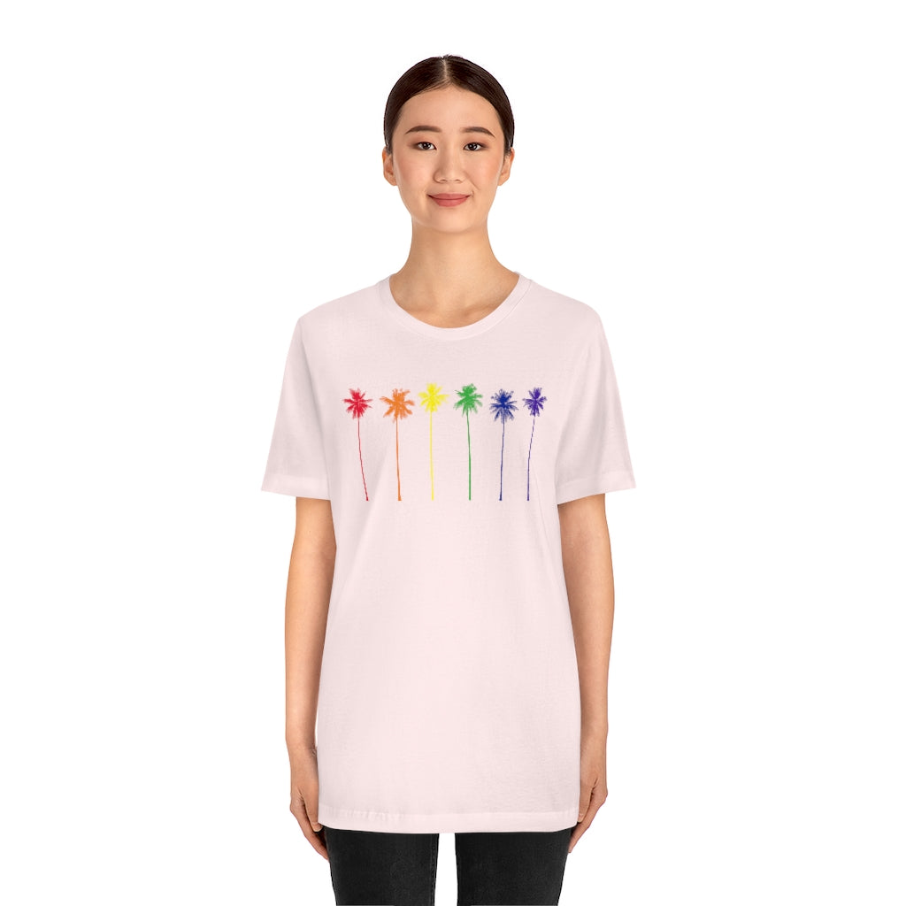 Pride Palm Trees Unisex T-Shirt