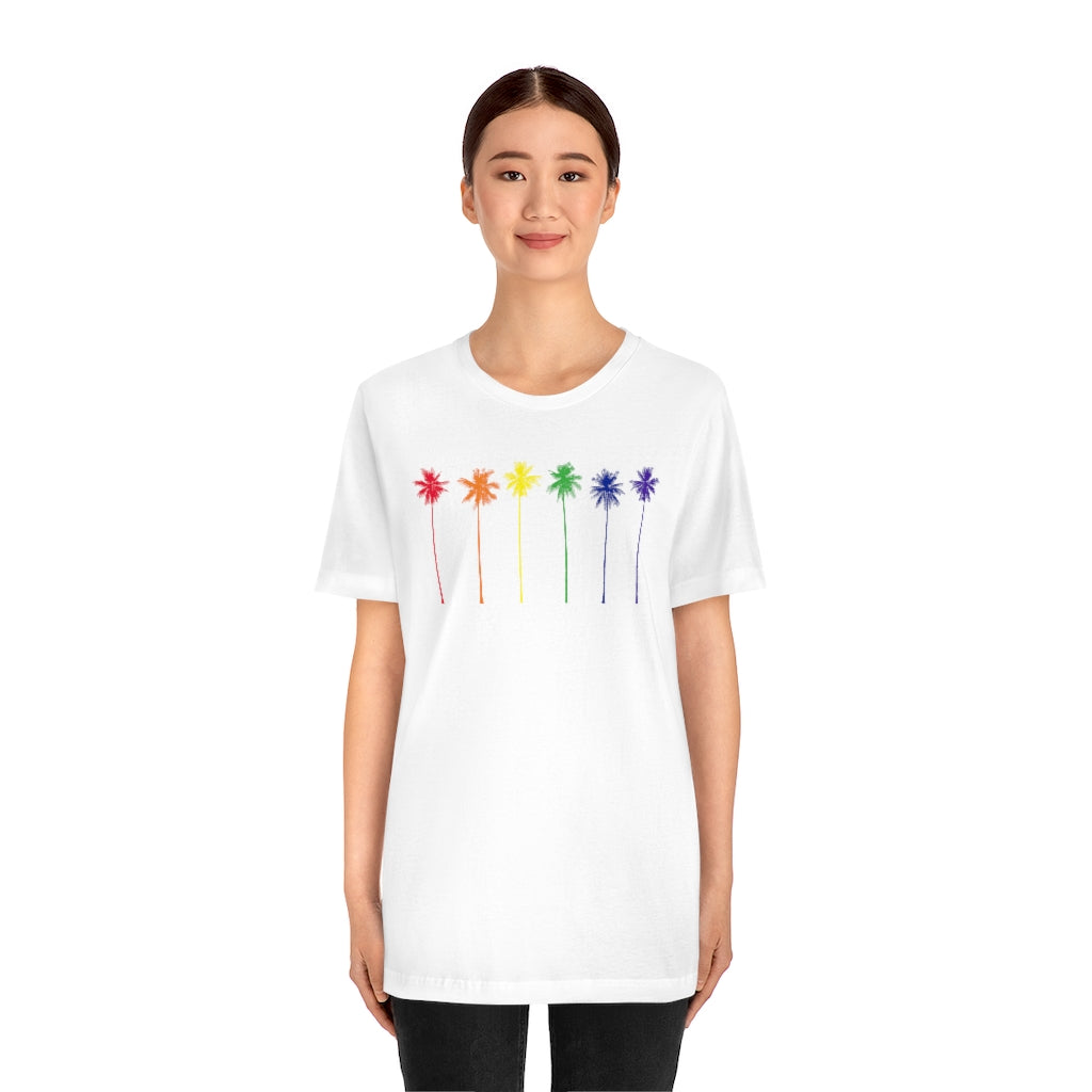 Pride Palm Trees Unisex T-Shirt