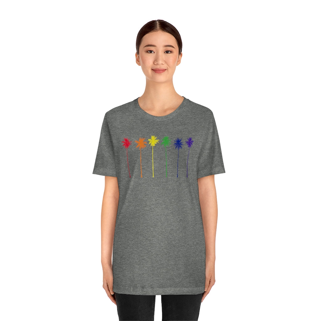 Pride Palm Trees Unisex T-Shirt