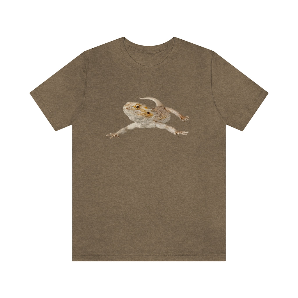 Bearded Dragon Reptile Unisex Jersey Short Sleeve Tee