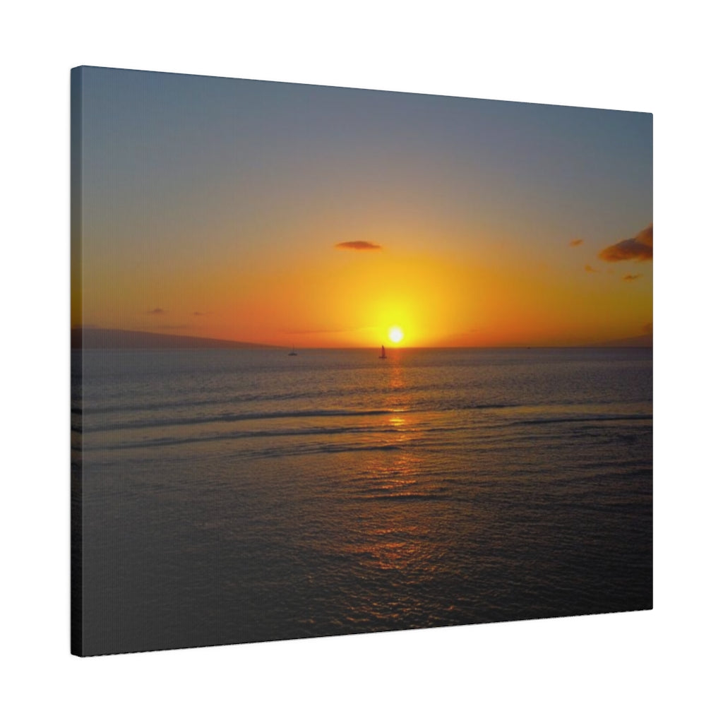 "Maui Sunsets #2" Landscape Photography Wall Art