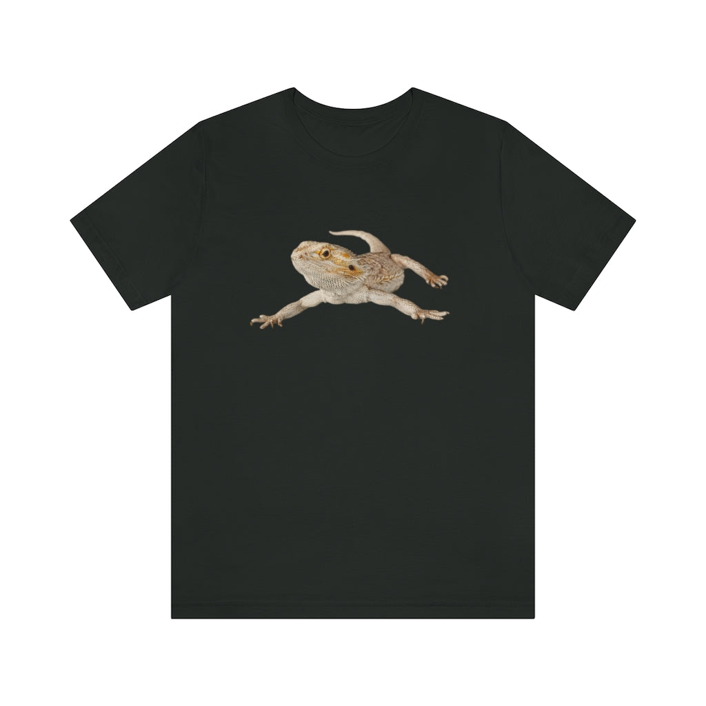 Bearded Dragon Reptile Unisex Jersey Short Sleeve Tee