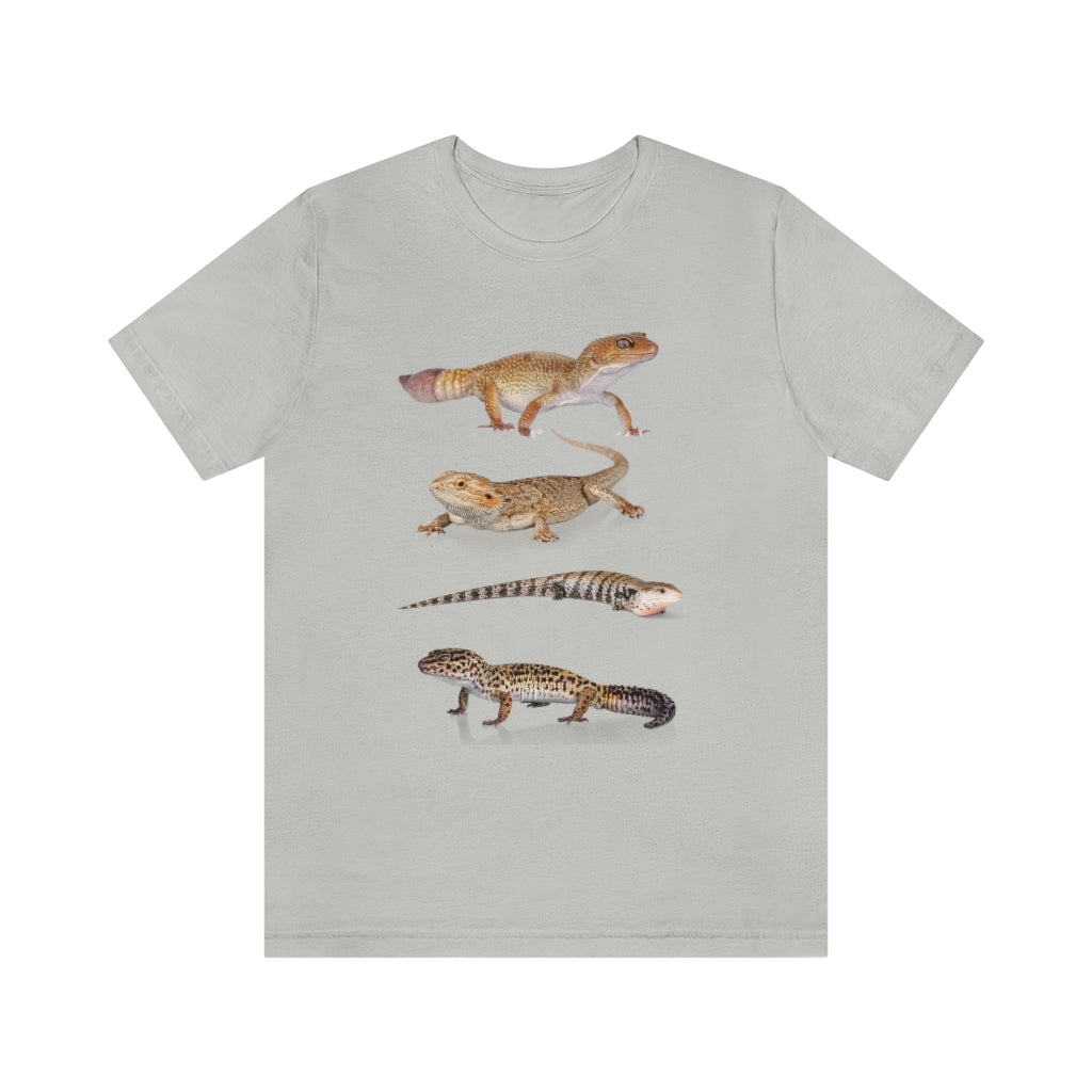 Lizard Reptile Unisex Jersey Short Sleeve Tee