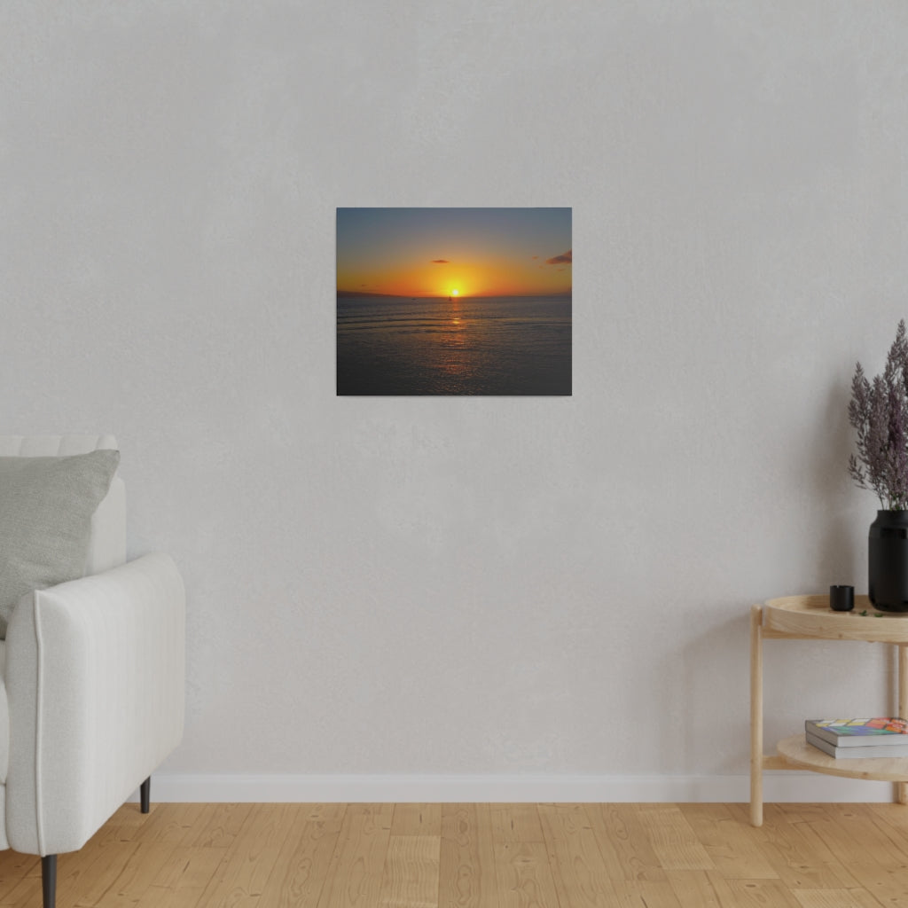 "Maui Sunsets #2" Landscape Photography Wall Art